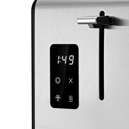 Toster KitFort KT-4094, 870 W, 6 fry modes, 2 toasts, silver-black-2