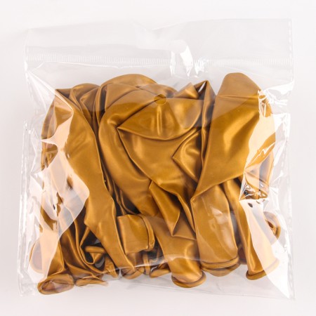 Latex ball 12 "Metal Gold 25 pcs.-1