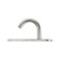 The tundra bracket for mounting cables 3.5 cm, stainless steel. steel