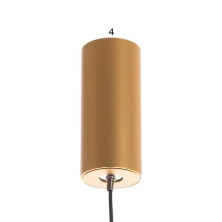 Lukas Soft Lumber LED 5W 4000K matte gold 2x2x30-130cm-4