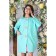 Cardigan female, size 42, green color