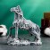Figure "Bogatyr horse in the harness" 13cm