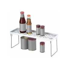 Veneta-Organizer shelf for kitchen, white