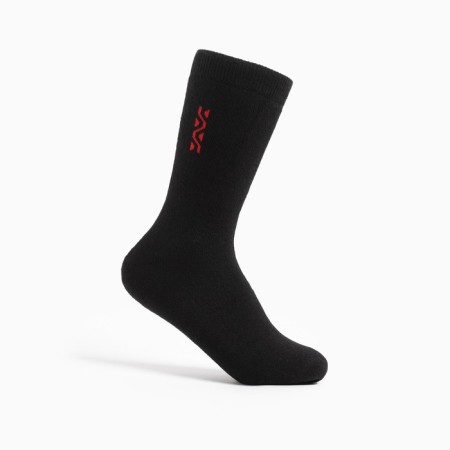 Socks male terry, black color, size 25
