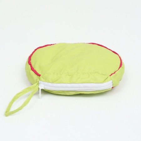 Combiason for dogs, demi -season with a bag, size S (DS 25, OG 33, Osh 23 cm), light green-13