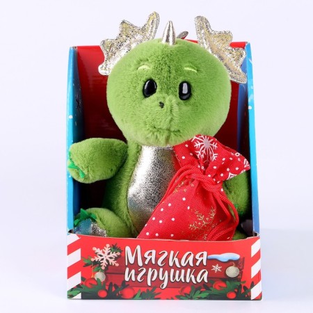 New Year's soft toy "Dragon with a bag"-1