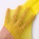 Kapron for dolls and flowers, set 4 pcs., Size 1 pc. - 45 × 6 cm, lemon color
