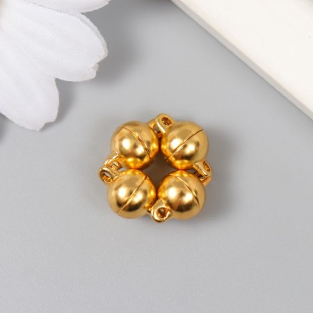 Floor with Magnetic Metal "Ball" gold 0.8x0.8x0.8 cm-2