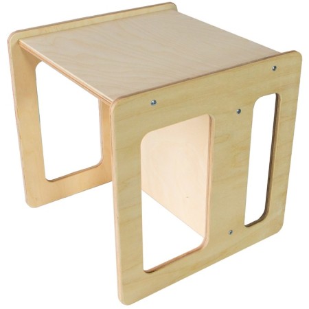 Wooden designer "Cruming: table and chair"-2