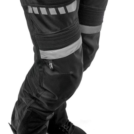 Motorcycle pants Airflow, black, size S-3