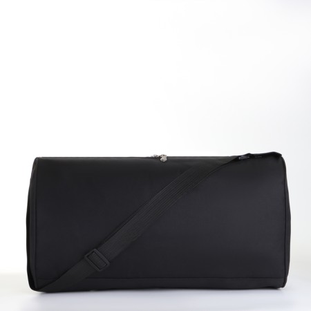 Sports bag with lightning, long belt, black/gray color-2
