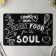 Serving napkin on the table "Culinary", 42 × 27 cm, black color