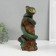 New Year's piggy bank "Snake on the stump" 33 x 14 x 15 cm.