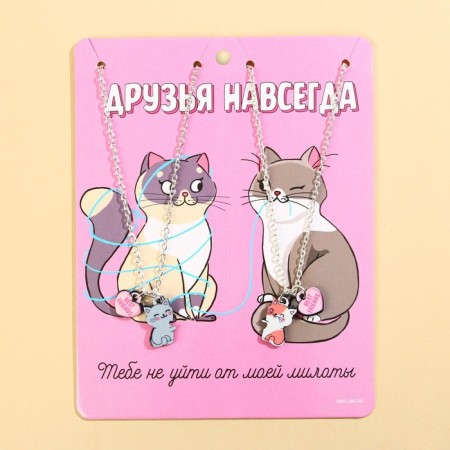Kulons pair pendants "Friends Forever"-4