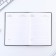 Diary in solid cover A5, 80 "Skull"