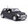 MASTO DIE-CAST Mini Cooper, opening doors, 1:24, black color with a white roof