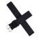 Solomon watch strap 18 mm, silicone, L-20 cm, black