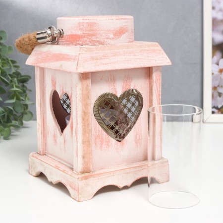 Summary of the tree on 1 candle "Flash with heart" with a handle 20x12x12 cm-7
