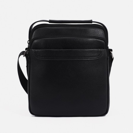 Male bag, black color-1