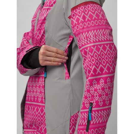 Ski suit, size 48, pink color-2