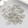 Decor for creativity Metal "Diamond" silver 1.9x1.6 cm