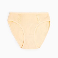 Panties female slips, beige color, rr 46-48