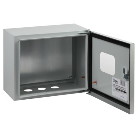 Corps Metal era Simple SMPG-02 with a window (250x300x175) IP54 U2, gray