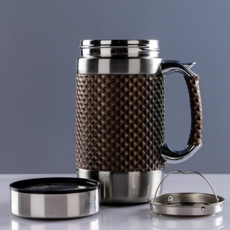 Thermal circle, 450 ml, giant "reptile", retains heat 2 hours, sieve, 16 x 8 cm-3