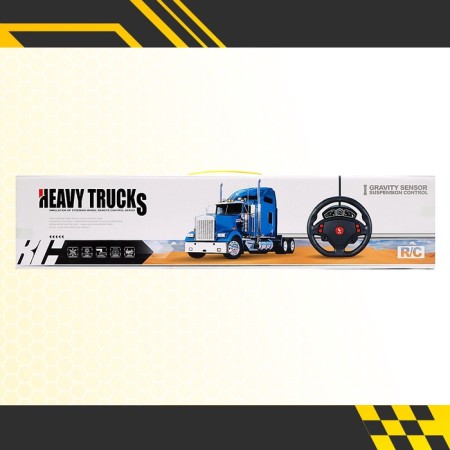 Radio -controlled truck "Fur", works on batteries, lighting effects, mix-13