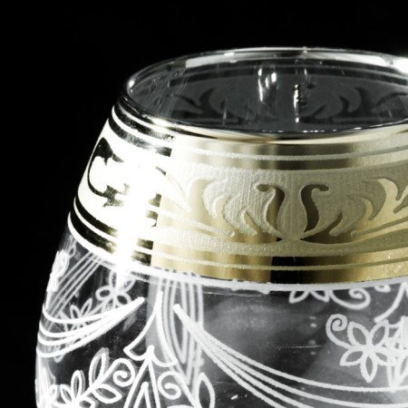 Set of glasses for Brandy "Russian Pattern", 400 ml, 6 pcs-1