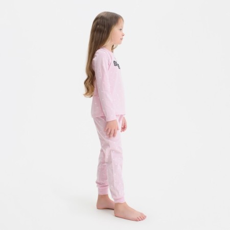 Пижама детская для девочки KAFTAN Sister, р.32 (110-116), розовый-2