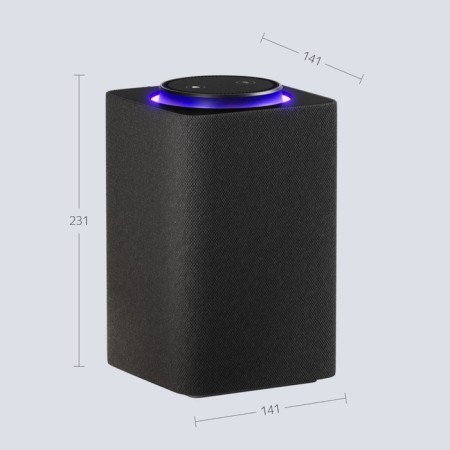 Smart column Yandex Max 3 with Alice, Zigbee, 65 W, Wi-Fi, BT, 4K, remote control, black-5