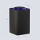 Smart column Yandex Max 3 with Alice, Zigbee, 65 W, Wi-Fi, BT, 4K, remote control, black