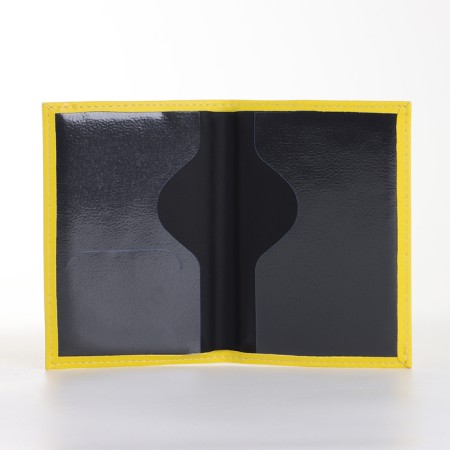 Cover for passport, yellow color-2