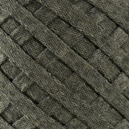 Knitted yarn "Ribbon" 85m/170 ± 5 g (khaki)-2