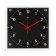 Wall watches "Black Classics", silent, 25 x 25 cm
