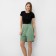 Women's shorts, basic color, size 42