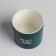 Kashpo ceramic with embossing, Garden Pot, 8 x 7.5 cm
