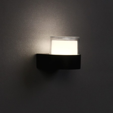 Facade lamp "Grand", FSD-039, 5 W, 4000K, IP65, 220 V, plastic, black-3