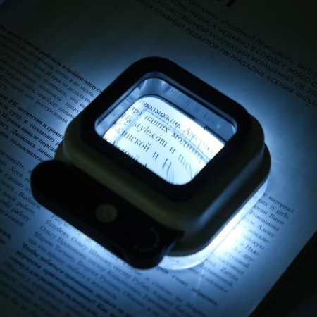 Folding magnifier 10x, 15x, 20x, ultraviolet lighting-4