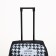 Small Small suitcase 20 "with a bag, a lightning department, with an extension, the color is black