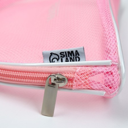 Cosmetic bag PVC 14 cm x 21 cm "Makeup Bag" with a frame-5