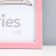 Photo frame Plastic "Watercolor" 30x40 cm, pink