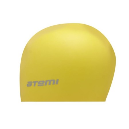 ATEMI SC107 swimming cap, silicone, yellow-1