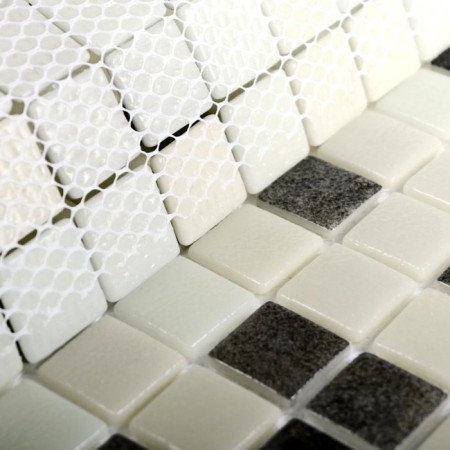 Glass mosaic Bonaparte Atlantis Nero, 315x315x4 mm-3