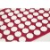Kuznetsova applicator, 70 spines, spanbond, 23 x 32 cm, red.