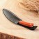 Curkri knife souvenir "Damascus" 12.5cm, blade 80mm/2mmm
