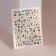 Nail stickers "leaf fall", metallized, golden/black color