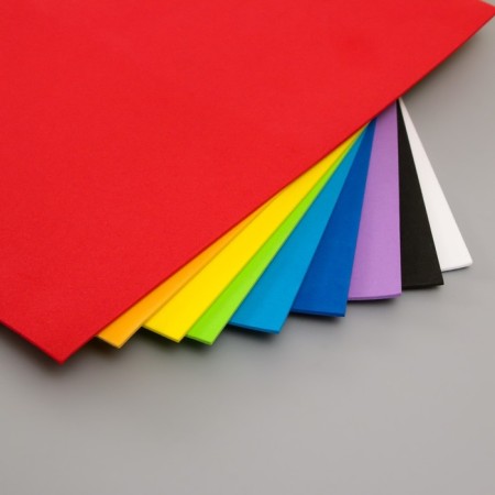 Foamiran "Astra" 1 mm, 21x29.7 cm (set of 9 sheets) cent. Assorted-1