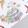 Sticker Plastic Interior Color "Mom-Kenguru with the baby" 30x90 cm